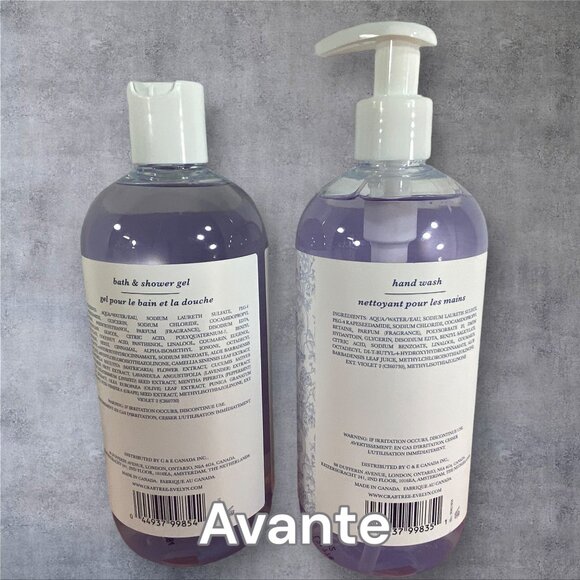 2 Crabtree & Evelyn Nantucket Briar Bath Shower GEL Hand WASH Soap 16.9 fl oz - Picture 2 of 5